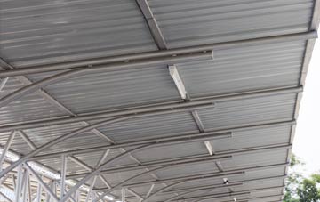 installing Two Pots metal roofing